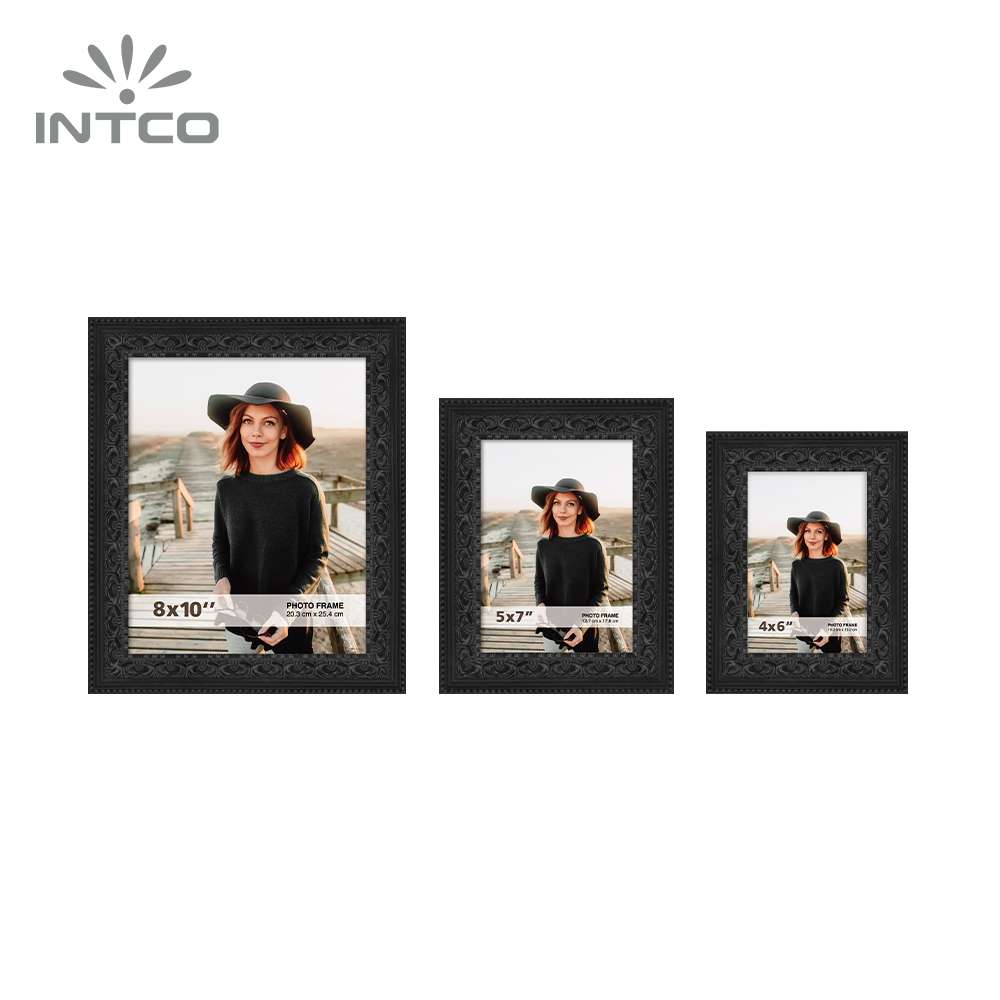 Intco picture frames are available in multiple sizes